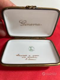 Scatolina vintage  porcellana Limoges
