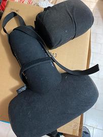 Cuscini sostegno lombare e cervicale