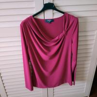 Blusa Camomilla taglia S, colore ciclamino  