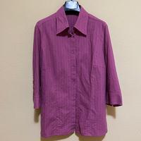 Elena Mirò Camicia Donna Viola Elegante Chic