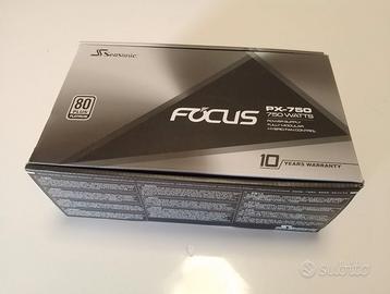Alimentatore Seasonic Focus PX‑750 Platinum (80 Pl
