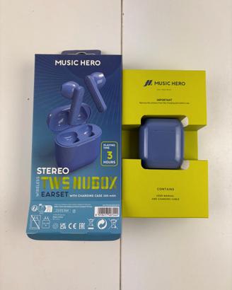 Auricolari SBS Music Hero Wireless Bluetooth Viola