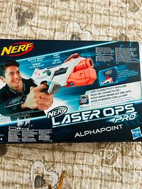 Pistola Nerf laser ops pro