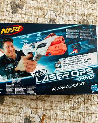 Pistola Nerf laser ops pro