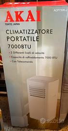 Climatizzatore portatile 7000BTU