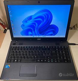 Acer pc portatile intel i5 ram4gb hd500gb win11pro