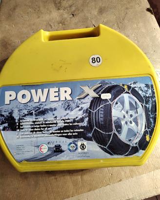 Catene da neve auto gruppo 80