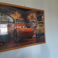 quadro di puzzle cars
