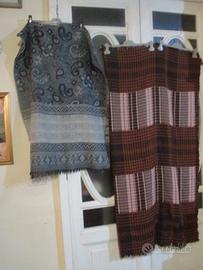 N. 2 scialli caldissimi e grandi misto lana(E 5cad