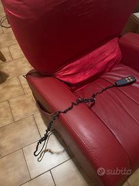 Poltrona relax con alzata assistita