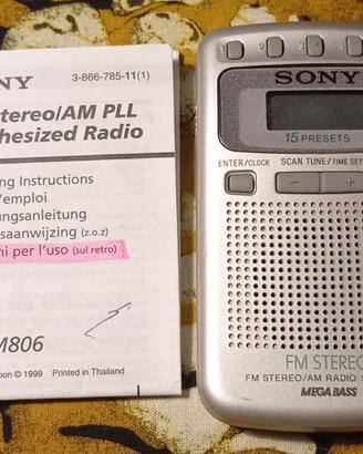 radiolina SONY SFR-M806