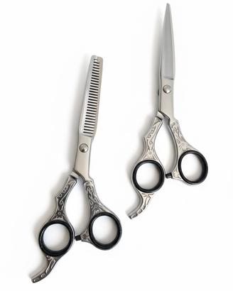 Forbici Professionali 6" Set Taglio e Sfilzino