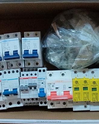 Materiale elettrico per alternata e fotovoltaico 