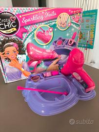 Set per Manicure e Nail Art Glitter per
Bambine