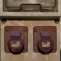 4 Lampade luci cantiere segnalazione ponteggio