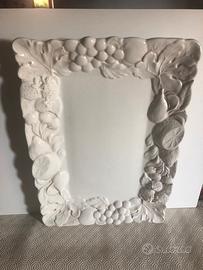 Grande Vassoio Vintage Ceramica Genevieve LETHU
