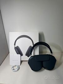 Cuffie Air Pods Max Blu Full Set