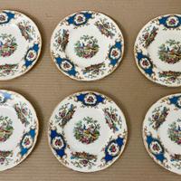 Set 6 Piatti Porcellana Coalport Made in England