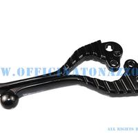 Coppia leve in alluminio nero sagomate per Vespa 5