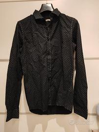 Camicia Uomo Adamus Nera Made in Italy Taglia L