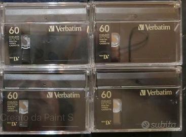 Cassette mini DV 60 min  VERBATIM