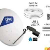 Antenna Parabola Satellitare 80 Cm Lbn 25