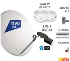 Antenna Parabola Satellitare 80 Cm Lbn 25