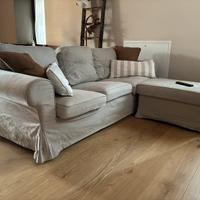 Divano ikea 3 posti ERKTROP + POUF contenitore