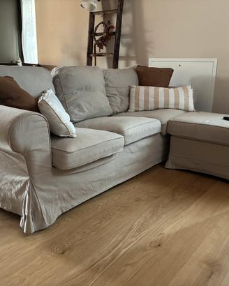 Divano ikea 3 posti ERKTROP + POUF contenitore