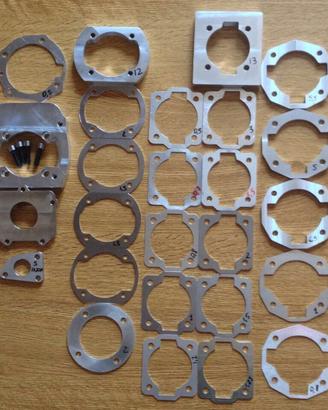 Basette calibrate cilindro, coni adattamento