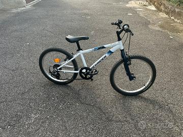 Bici 20” ROCKRIDER ST120 bianca.