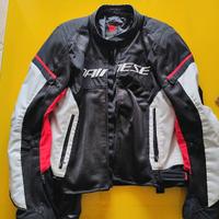 Giacca Dainese Air Frame D1 Nero Bianco Rosso