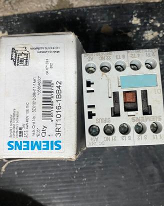 Contattore Siemens Sirius 24V DC