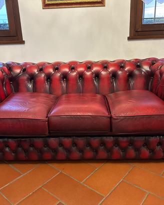 Divano  Chesterfield 3 posti