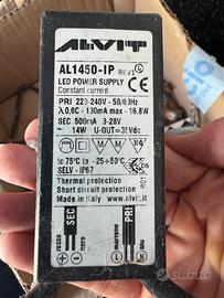 Nr.16 pezzi Lotto alimentatori Driver LED ALVIT