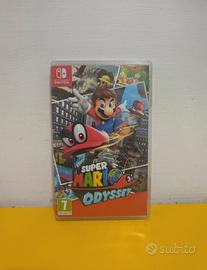 super Mario Odyssey nintendo switch 1 2 completo