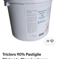 Pastiglie Tricloro Piscina