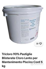 Pastiglie Tricloro Piscina