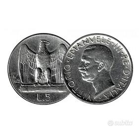 Raccolta di Lire Italiane e alcune banconote