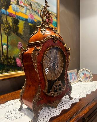 antico orologio da tavolo boulle collezione