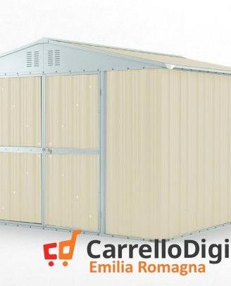 Box struttura lamiera Acciaio 327x307cm avorio