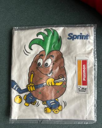 Sprint Plasmon maglietta gadget anni 80
