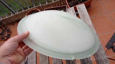 Plafoniera a soffitto color verde