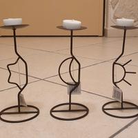 Portacandela in ferro