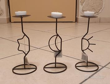 Portacandela in ferro