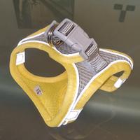 Pettorina imbottita taglia XS guinzaglio gialla