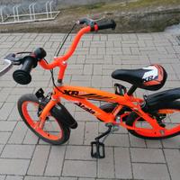 Bicicletta Bimbo Rossa  Diametro cm 24