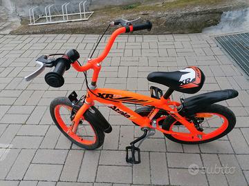 Bicicletta Bimbo Rossa  Diametro cm 24