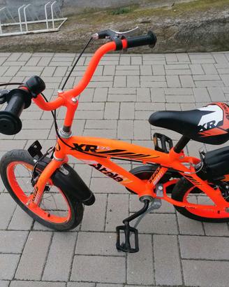 Bicicletta Bimbo Rossa  Diametro cm 24