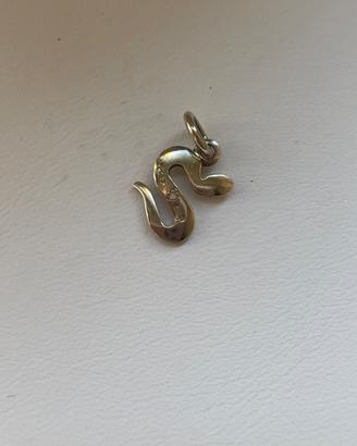 Ciondoli Dodo  in oro 18kt - pulcino + serpente